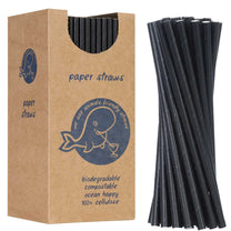 Disposable Tableware – BIO ecological paper straws PAPER STRAWS 6/205mm - Carlat