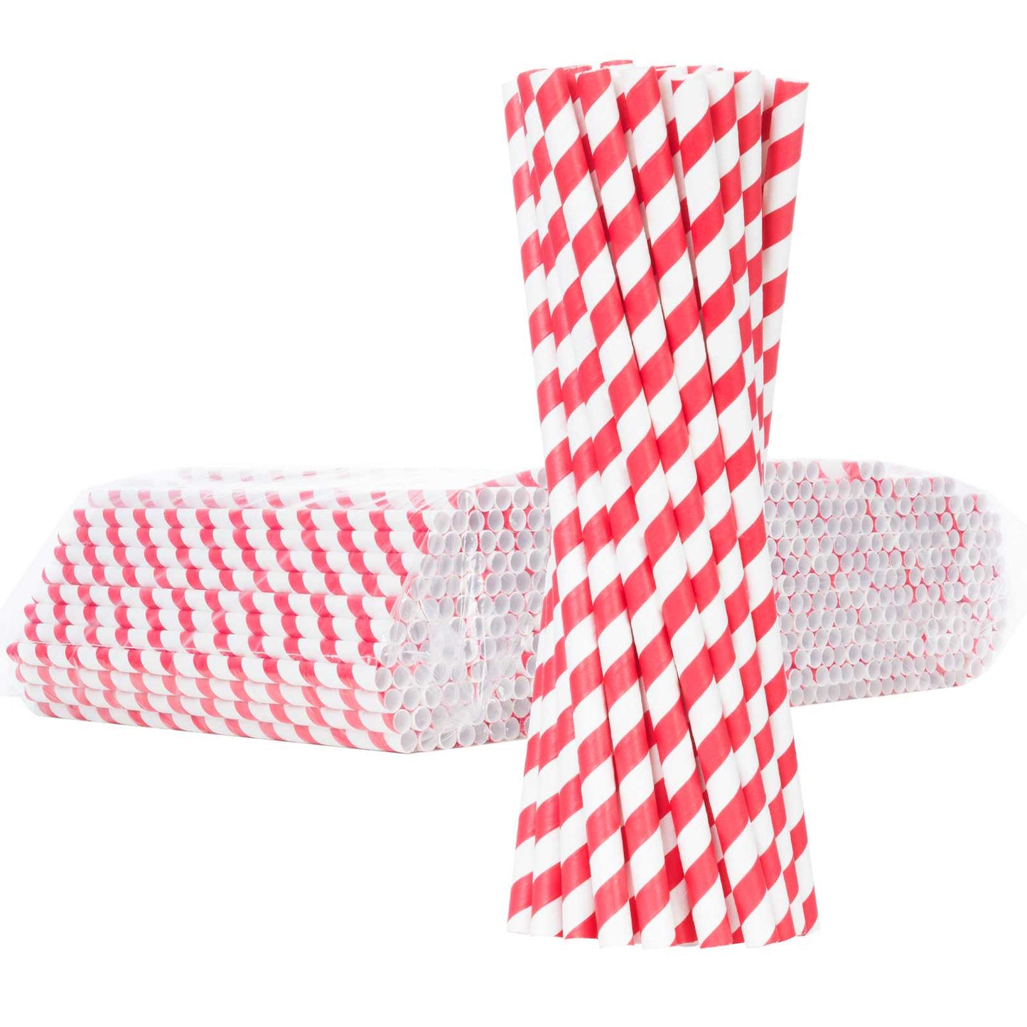 Disposable Tableware – BIO ecological paper straws PAPER STRAWS thick - Carlat