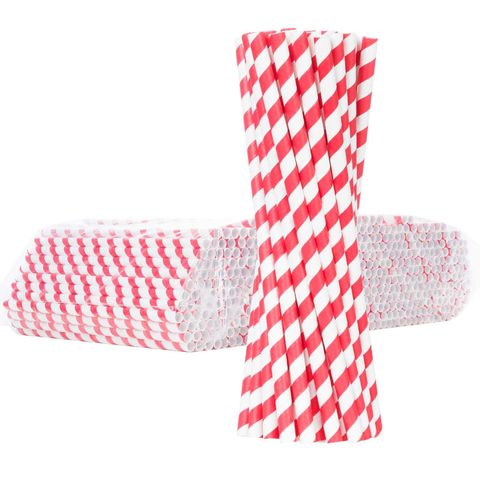 Disposable Tableware – BIO ecological paper straws PAPER STRAWS thick - Carlat