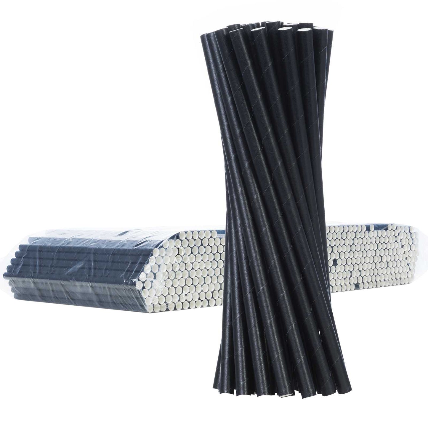 Disposable Tableware – BIO ecological paper straws PAPER STRAWS thick - Carlat