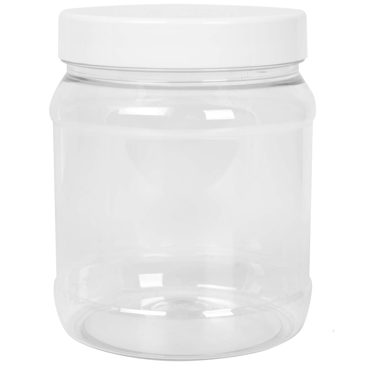 Disposable Tableware – Round jar with lid, thread 100/400, transparent, - Carlat