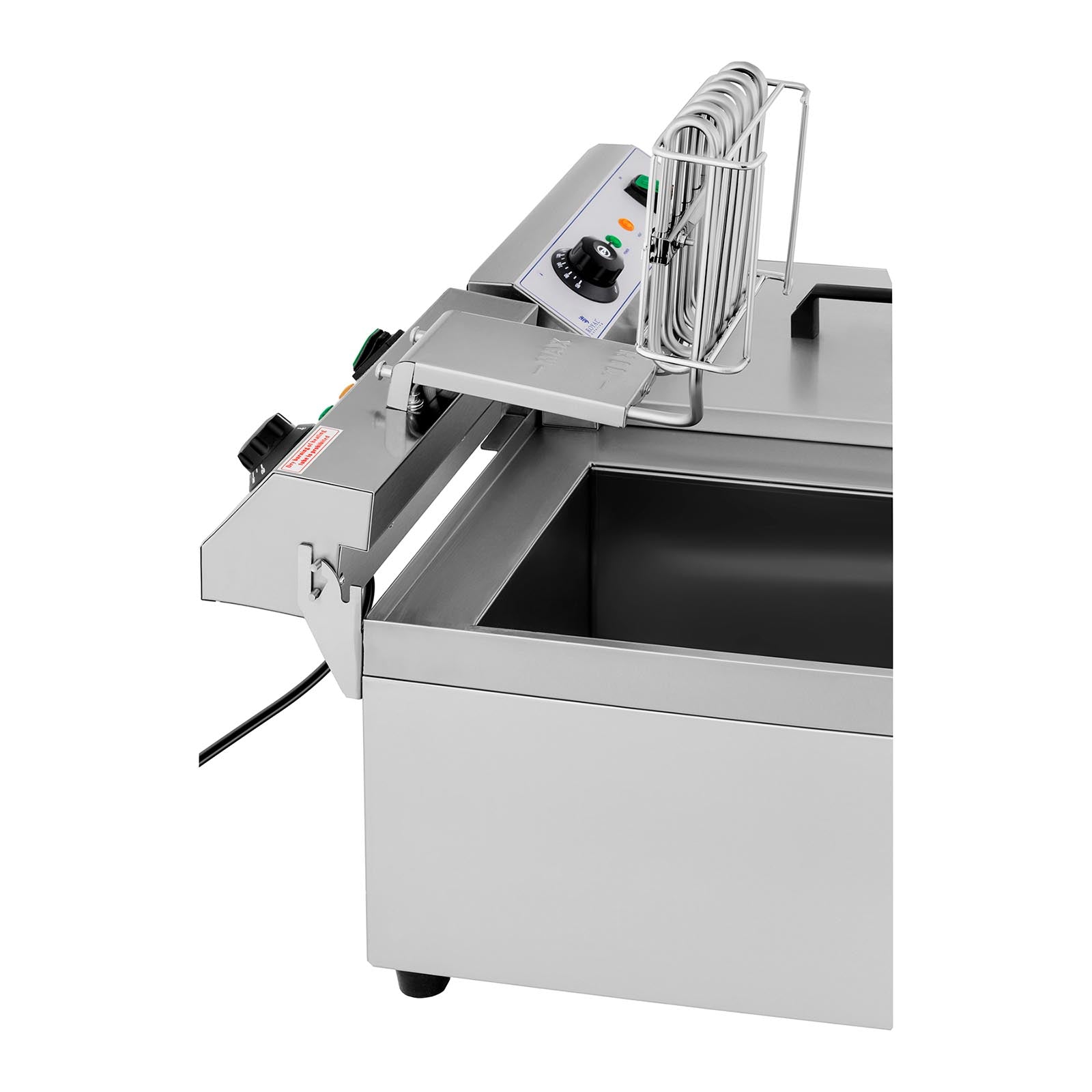 Double electric gastronomy fryer with 230 V 2 x 3200W 2 x 13 L - Carlat