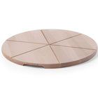 Wooden pizza cutting board 35cm - Hendi 505557