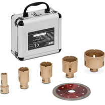 Drills – Diamond hole saws for angle grinders 20/35/40/50/68 115 - Carlat
