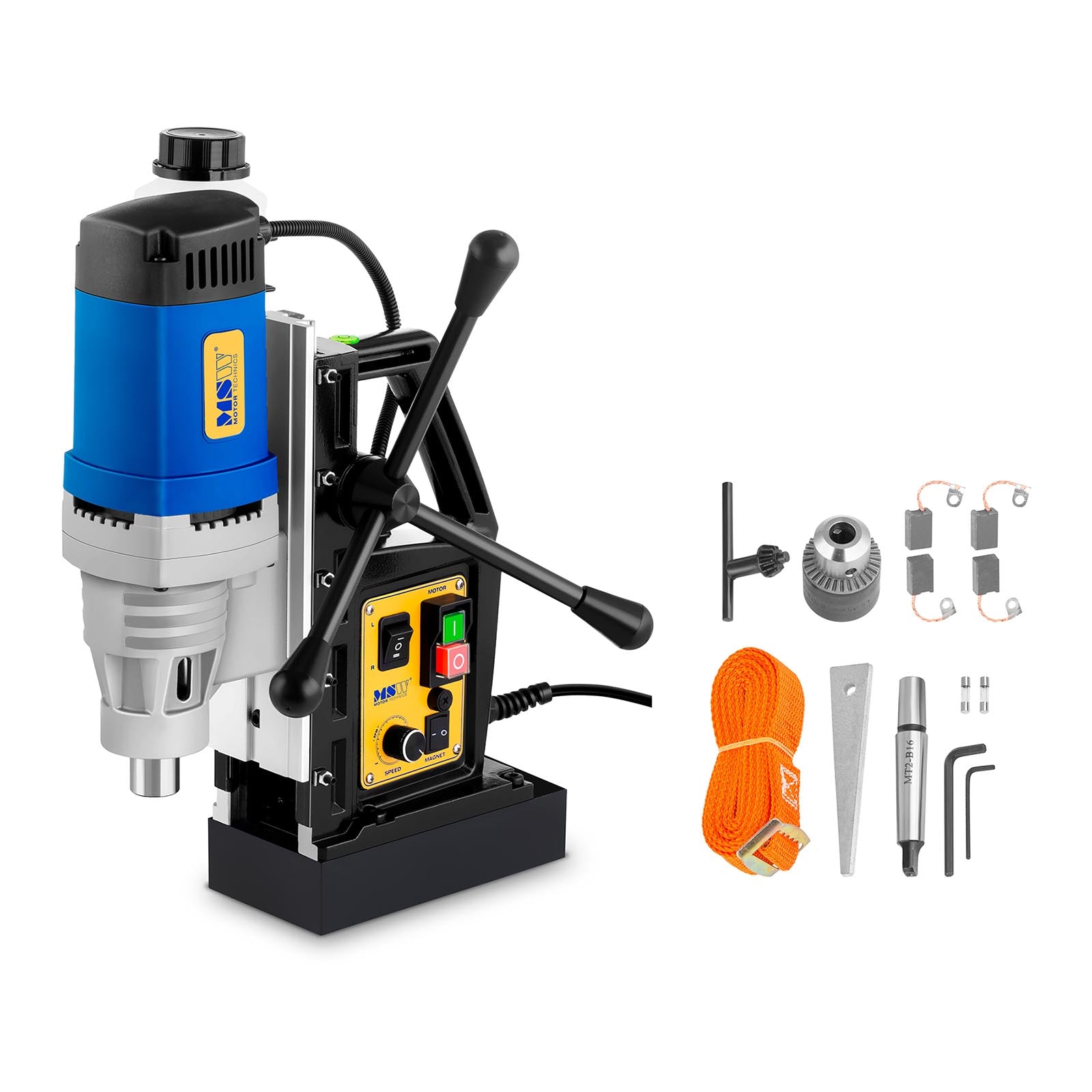 Drills – Magnetic drill with magnetic base 1300W MSW-MD32-ECO - Carlat