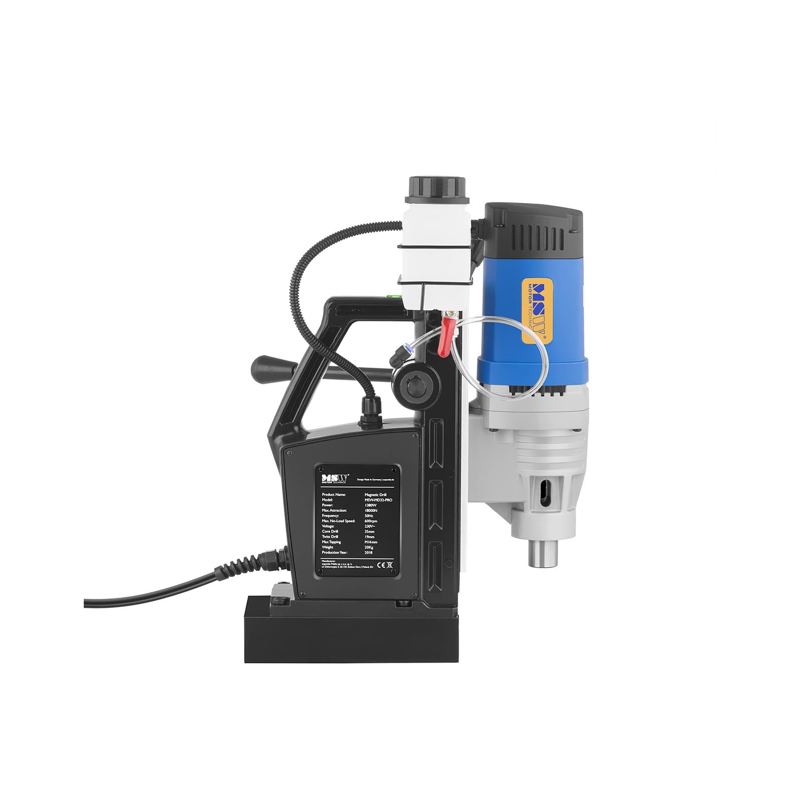 Drills – Magnetic drill with magnetic base + Suitcase 1300W - Carlat