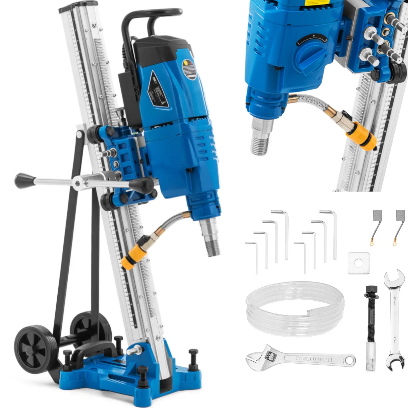 Drills – Vertical diamond drilling rig for concrete, stone with - Carlat