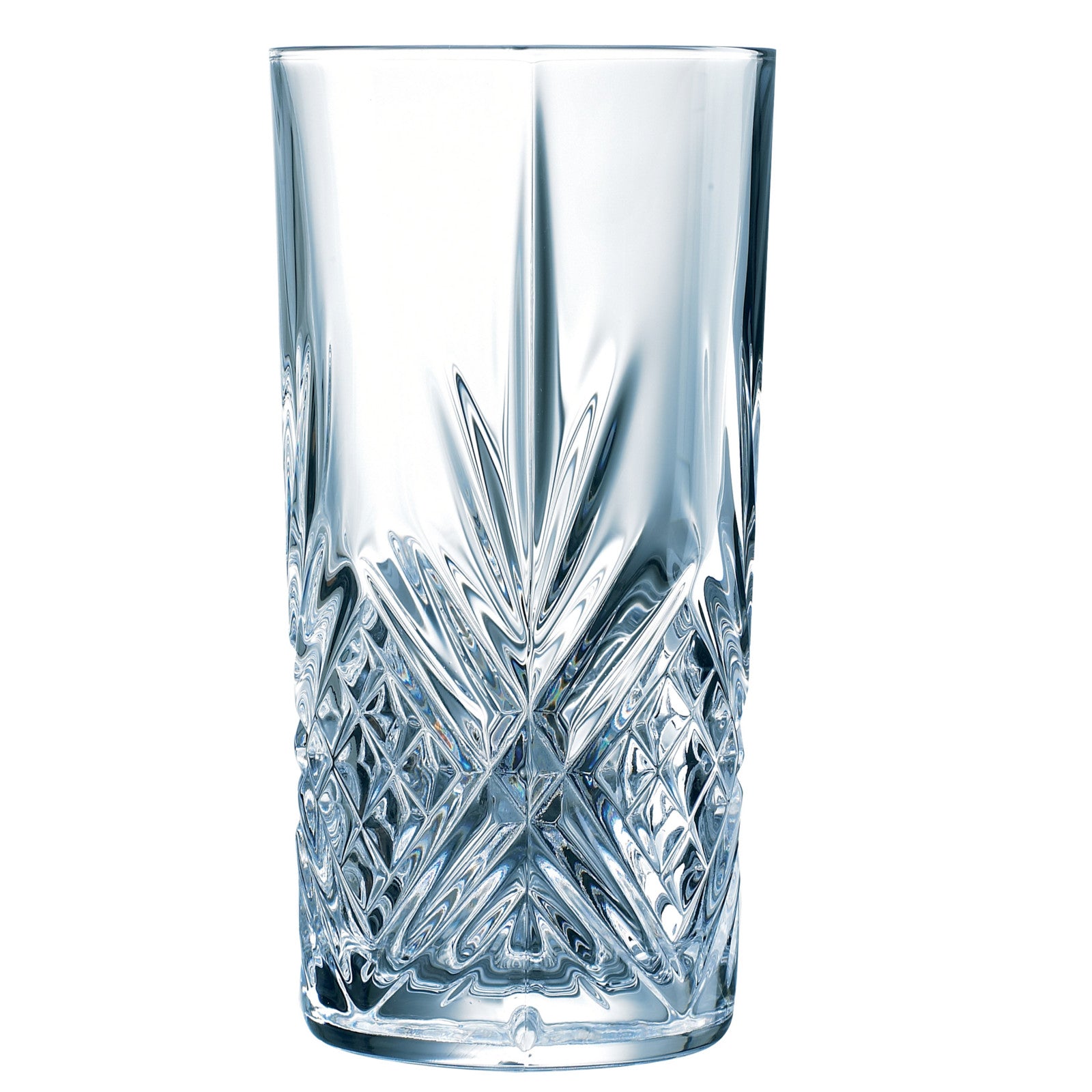 Drinkware – BROADWAY tall glasses with high transparency 280ml, set - Carlat