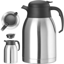 Drinkware – Thermos jug for coffee machine, steel, 2 l - Carlat