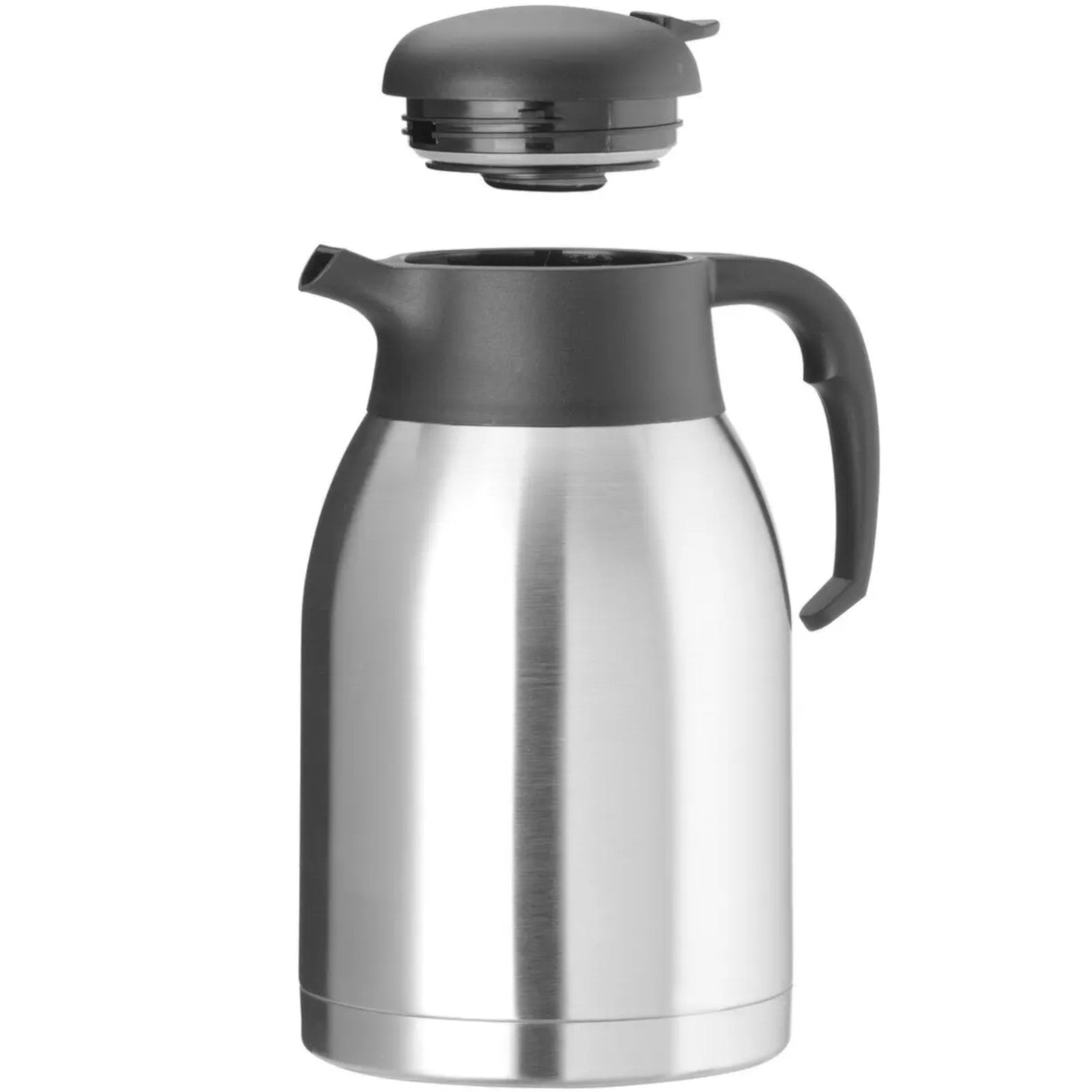 Drinkware – Thermos jug for coffee machine, steel, 2 l - Carlat