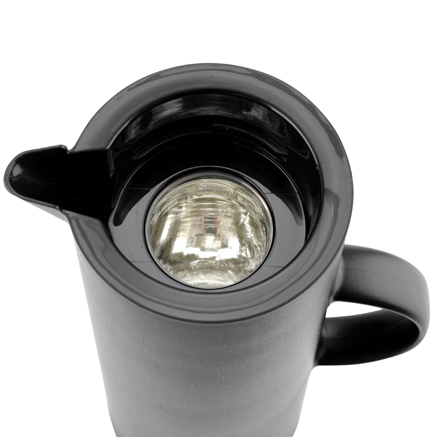 Drinkware – Vacuum thermos jug with button and glass insert - Carlat