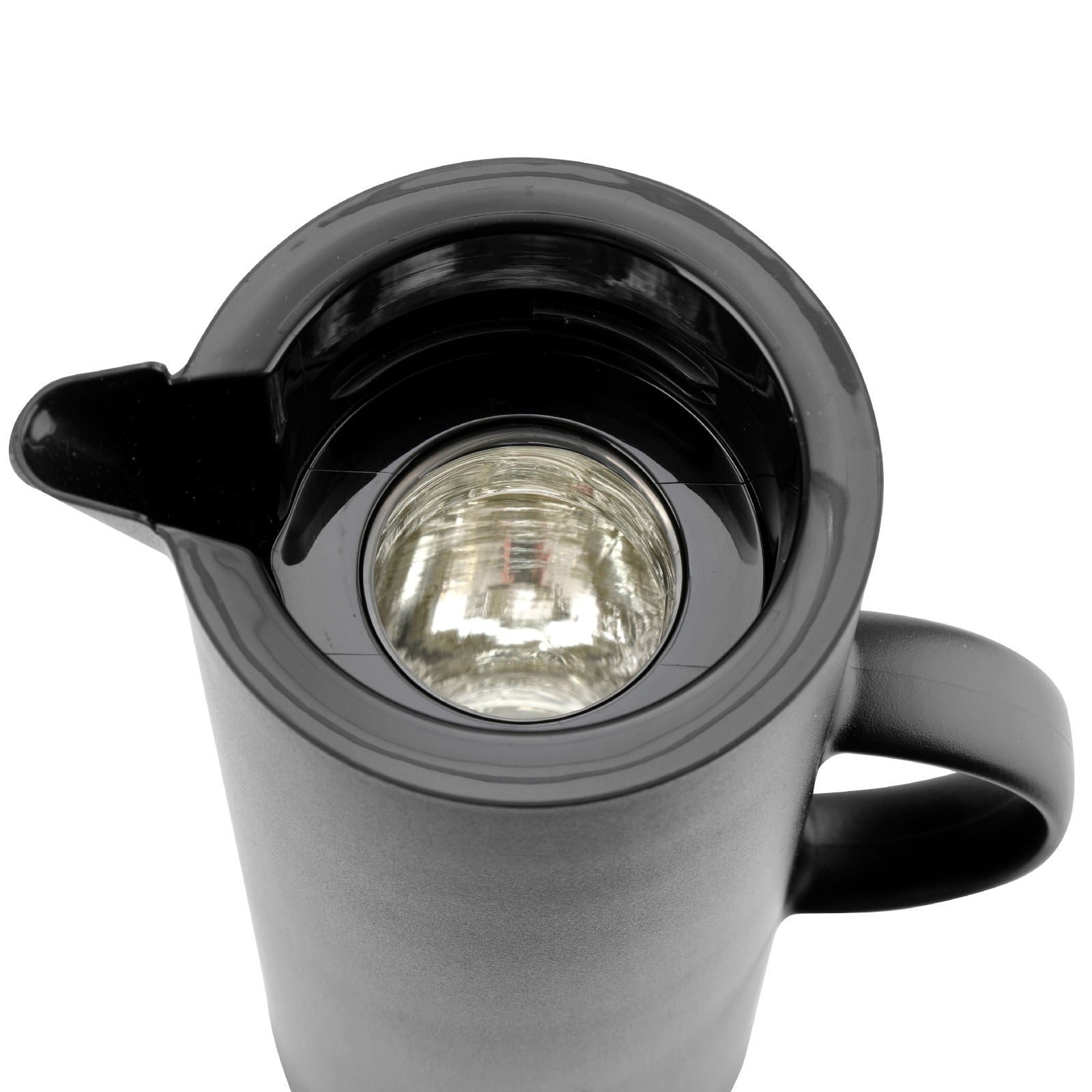 Drinkware – Vacuum thermos jug with button and glass insert - Carlat