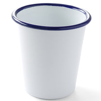 Drinkware – White enamel mug 300ml Hendi 621325 - Carlat