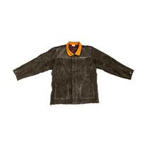 Durable welding jacket protective leather XL size - Carlat