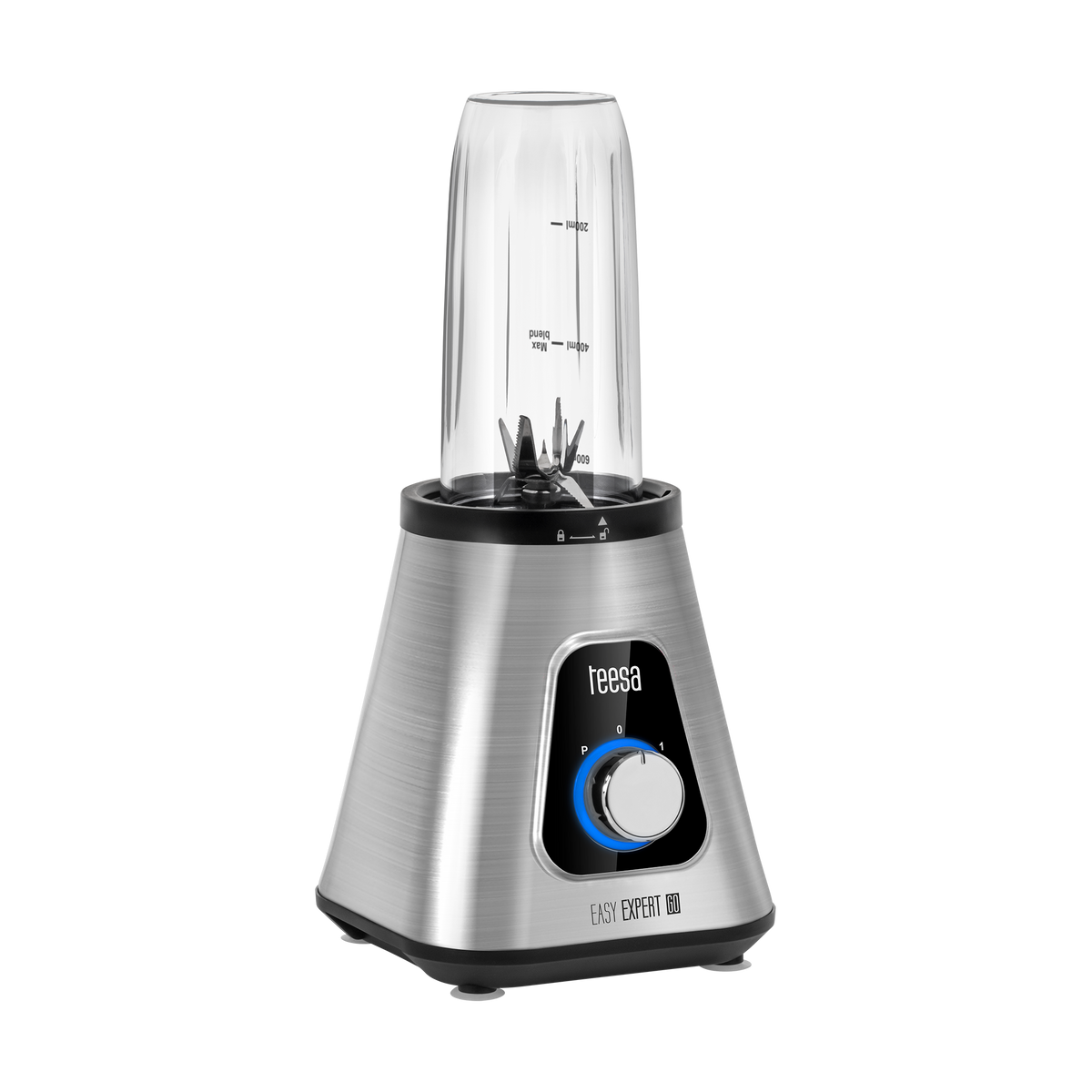 EASY EXPERT GO 1300W Blender, 1.5L Glass Jar + 600 ml Travel Mug - Carlat