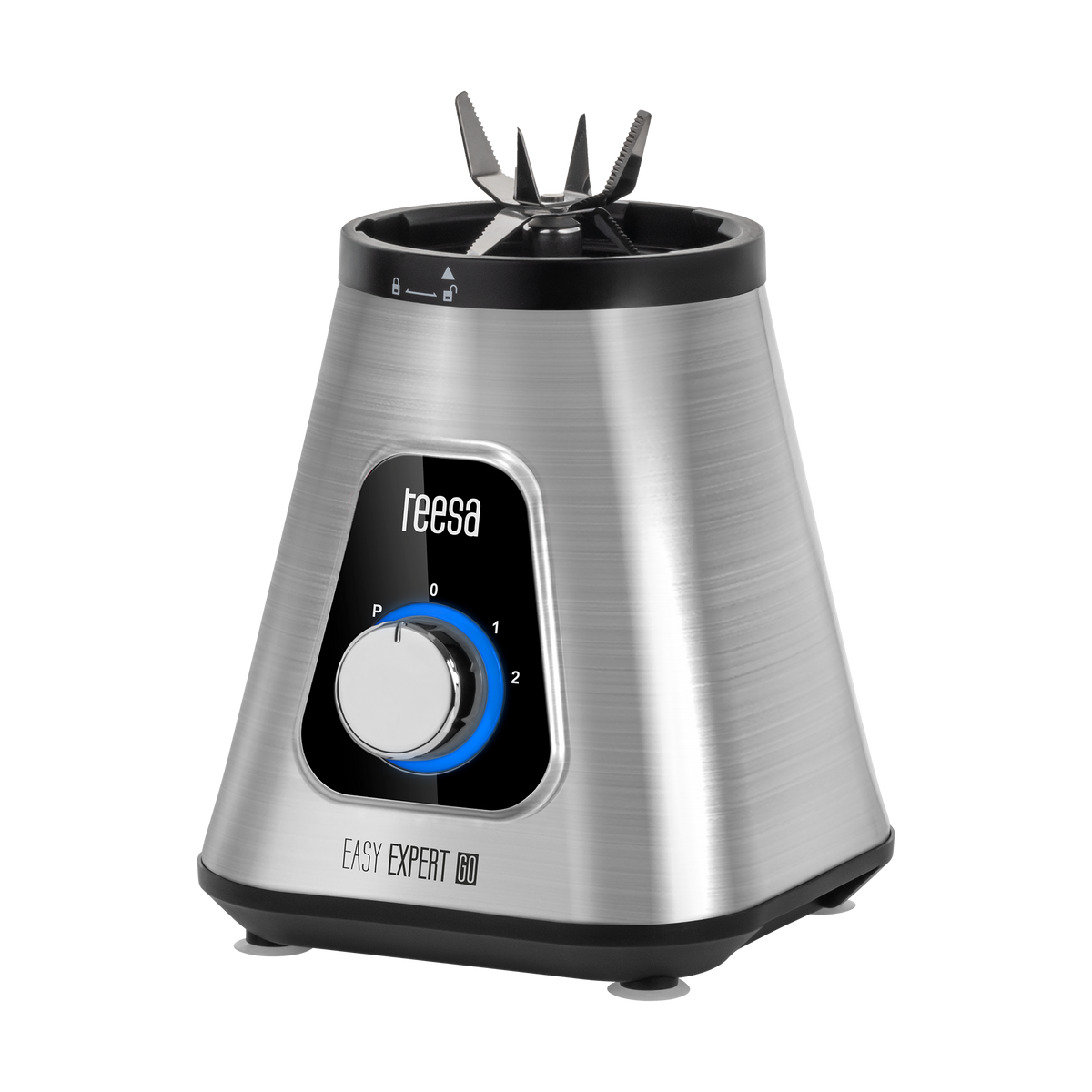 EASY EXPERT GO 1300W Blender, 1.5L Glass Jar + 600 ml Travel Mug - Carlat