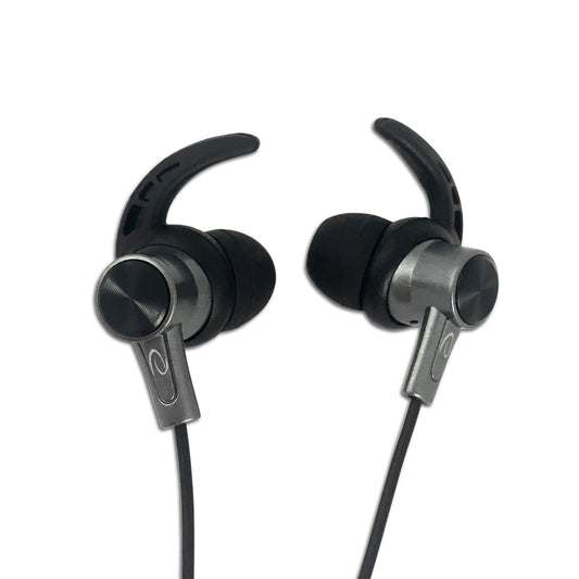 EH198KS Esperanza In-Ear Headphones with Microphone, EH198, Black and Graphite - Carlat