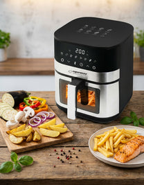 EKA003 Esperanza Oil-Free Air Fryer "Pesce alla Griglia" 5 L, 1400 W - Carlat
