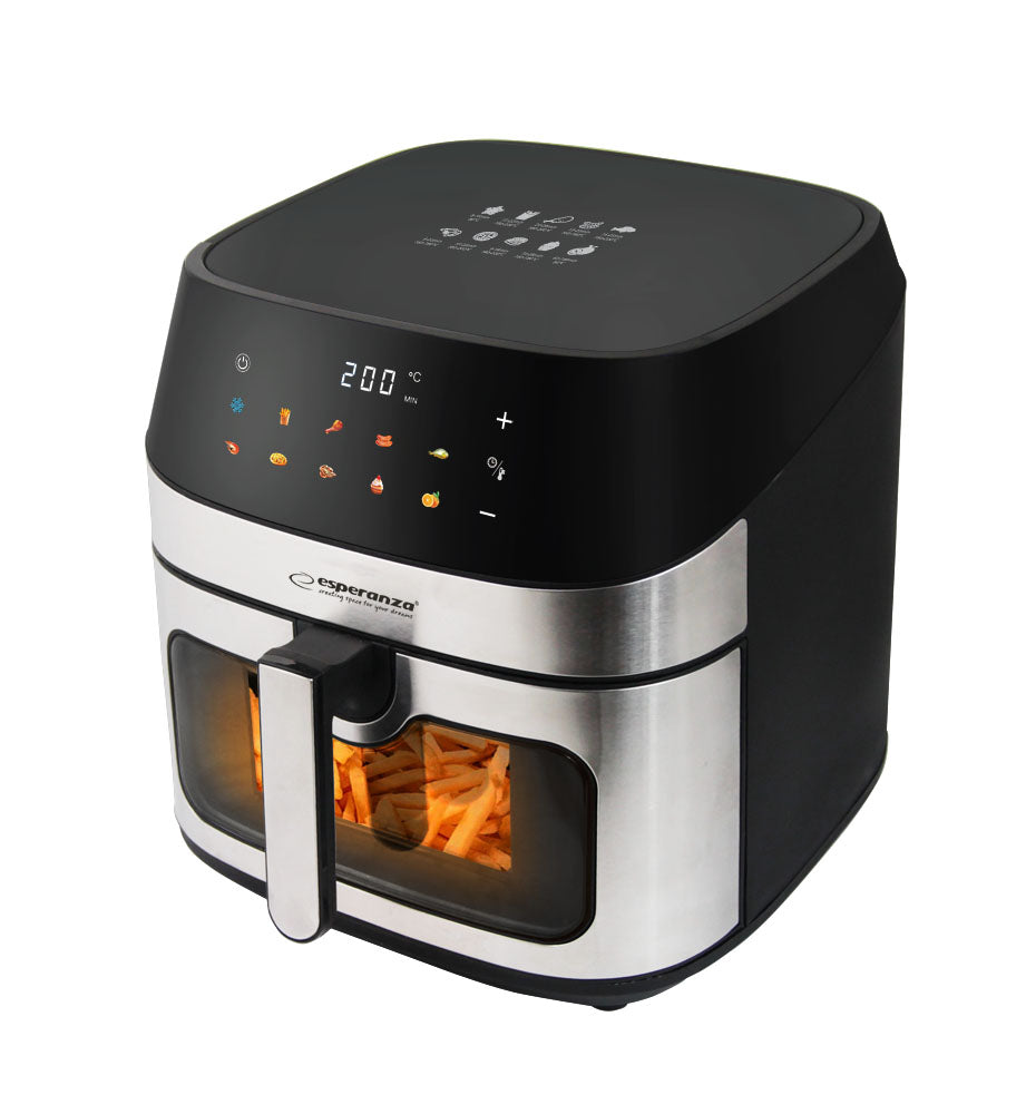 EKA005 Esperanza Oil-Free Air Fryer "Patate al Forno" 8 L, 1600 W - Carlat