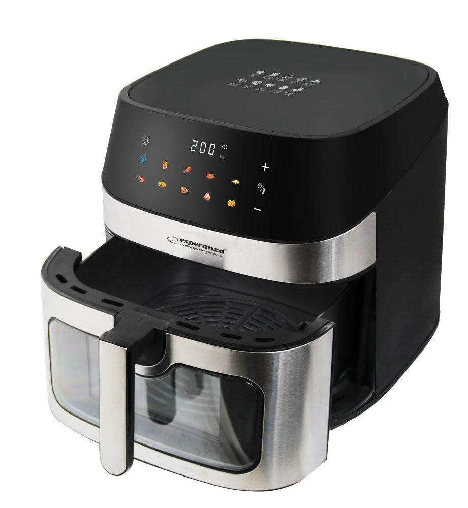 EKA005 Esperanza Oil-Free Air Fryer "Patate al Forno" 8 L, 1600 W - Carlat