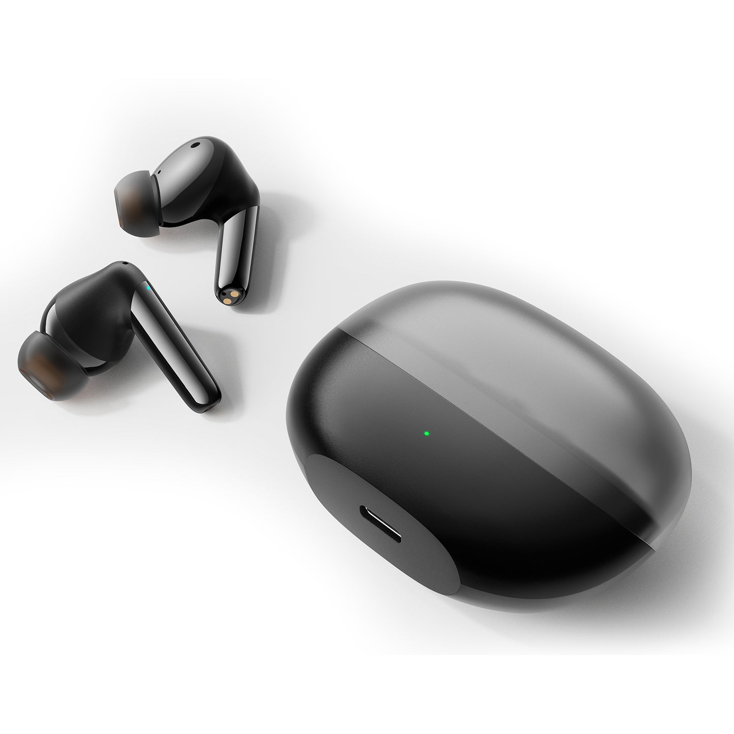 ENC Jbuds Series USB-C wireless in-ear headphones, black - Carlat