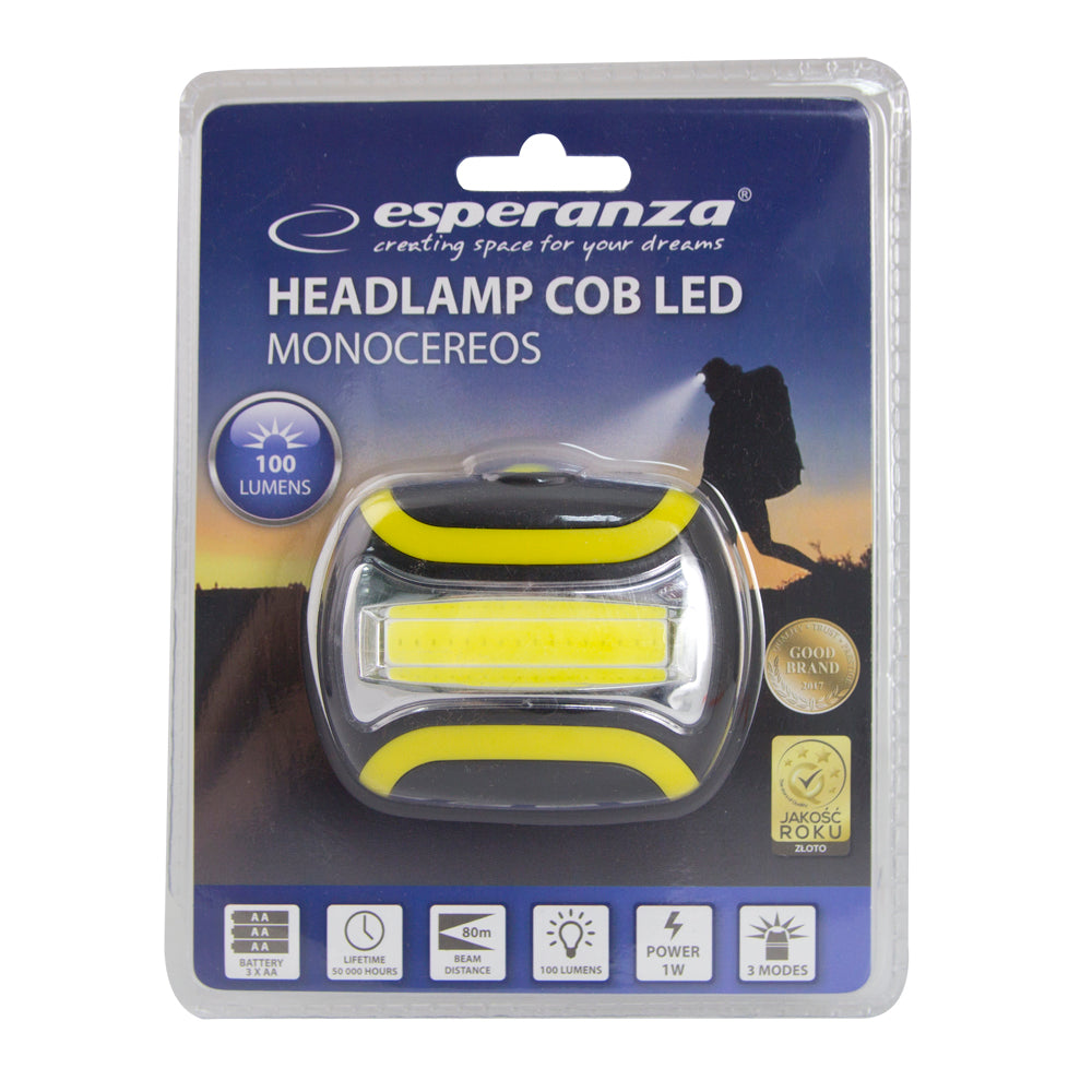 Esperanza Flashlights, hand lamps, headlamps, tourist – EOT032 Esperanza Monoceros LED Headlamp – image 4