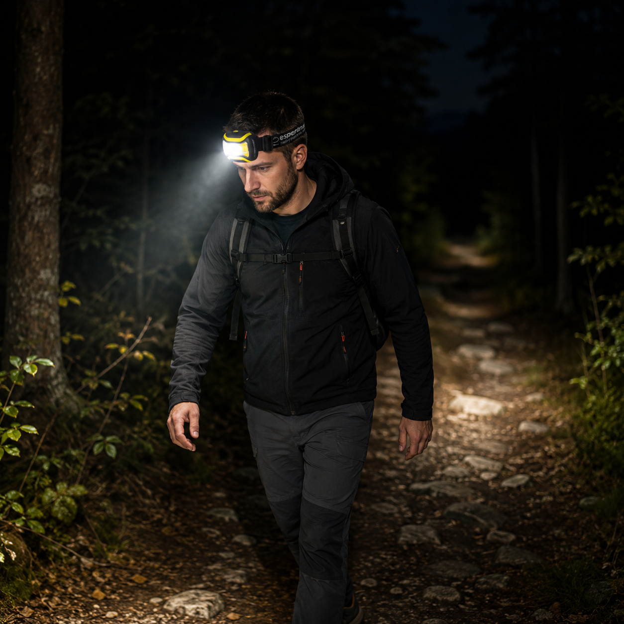 Esperanza Flashlights, hand lamps, headlamps, tourist – EOT032 Esperanza Monoceros LED Headlamp – image 6