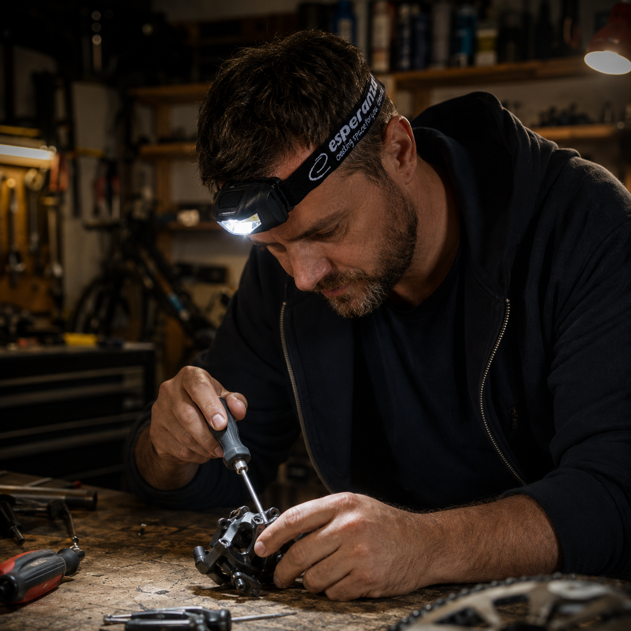 Esperanza Flashlights, hand lamps, headlamps, tourist – EOT037 Esperanza Crater LED Headlamp – image 7