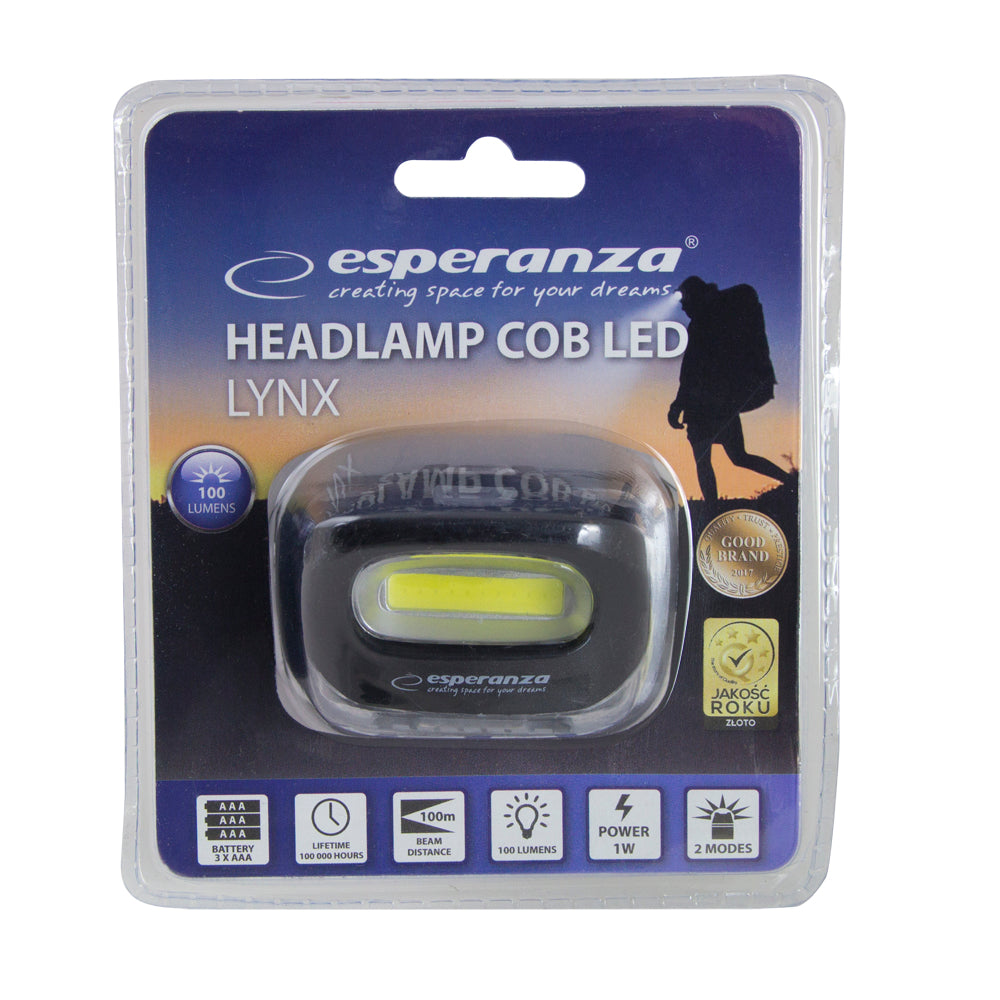 Esperanza Flashlights, hand lamps, headlamps, tourist – EOT038 Esperanza Lynx LED Headlamp – image 5