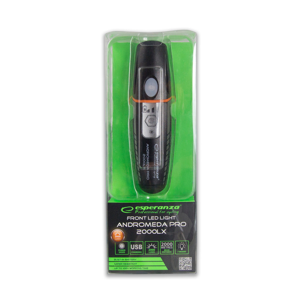 Esperanza EOT062 Esperanza professional LED bicycle light for the front andromeda pro 2000 lx – image 7