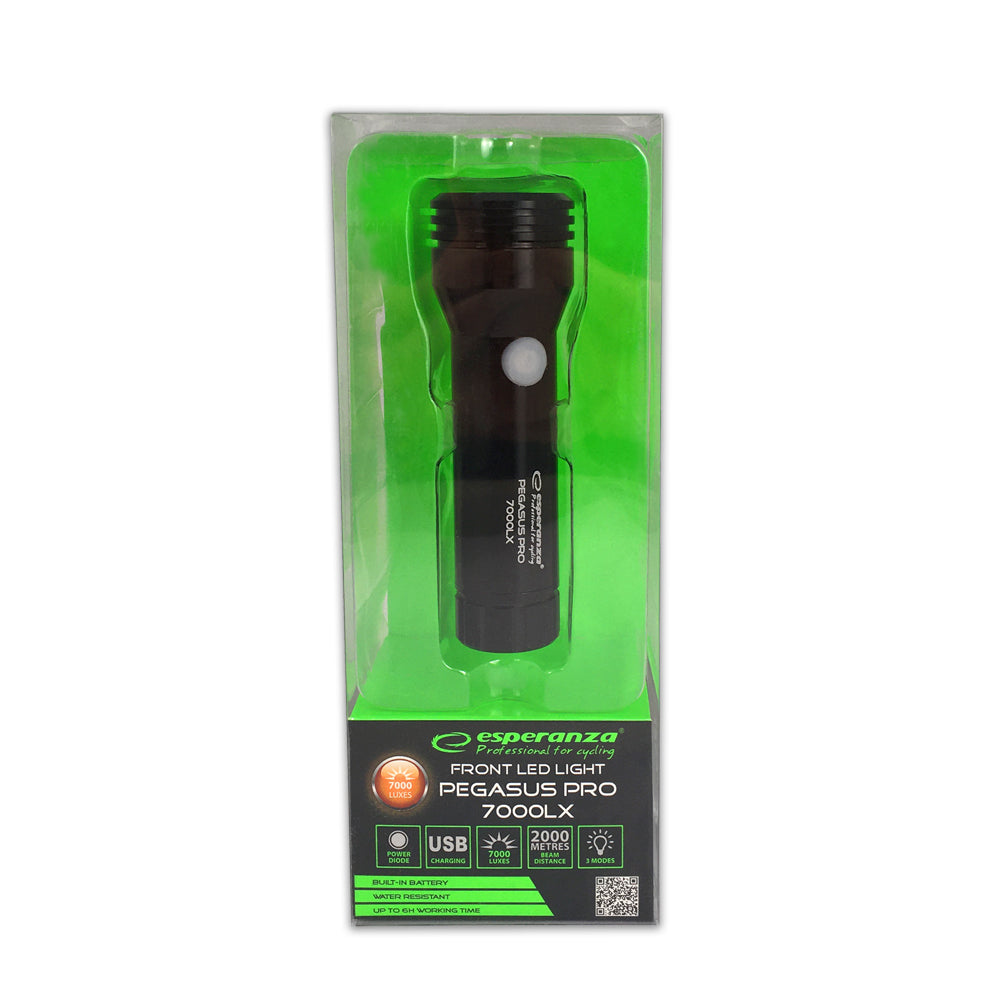 Esperanza EOT064 Esperanza professional LED bicycle light for the front 2in1 pegasus pro 7000 lx – image 7