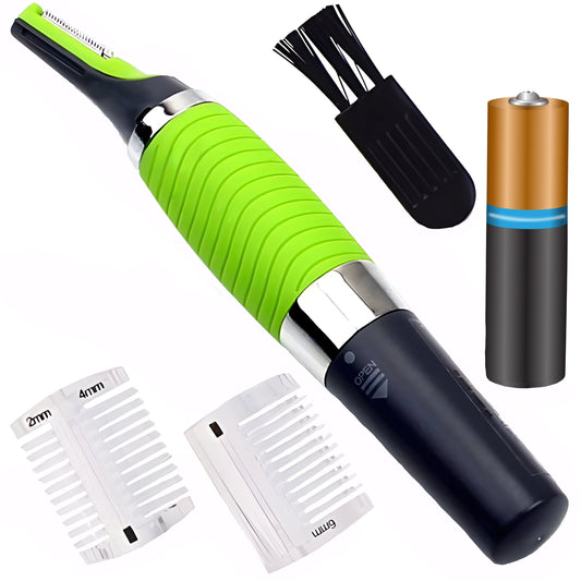 Ear, Nose, Eyebrow, and Beard Trimmer and Hair Clipper with Powerful Attachments and LED Light - Carlat
