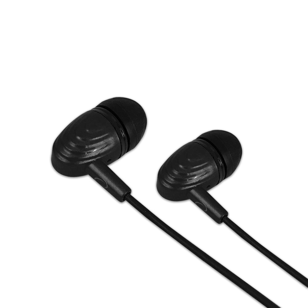Esperanza Earbuds – EH193K Esperanza In-Ear Headphones with Microphone EH193, Black