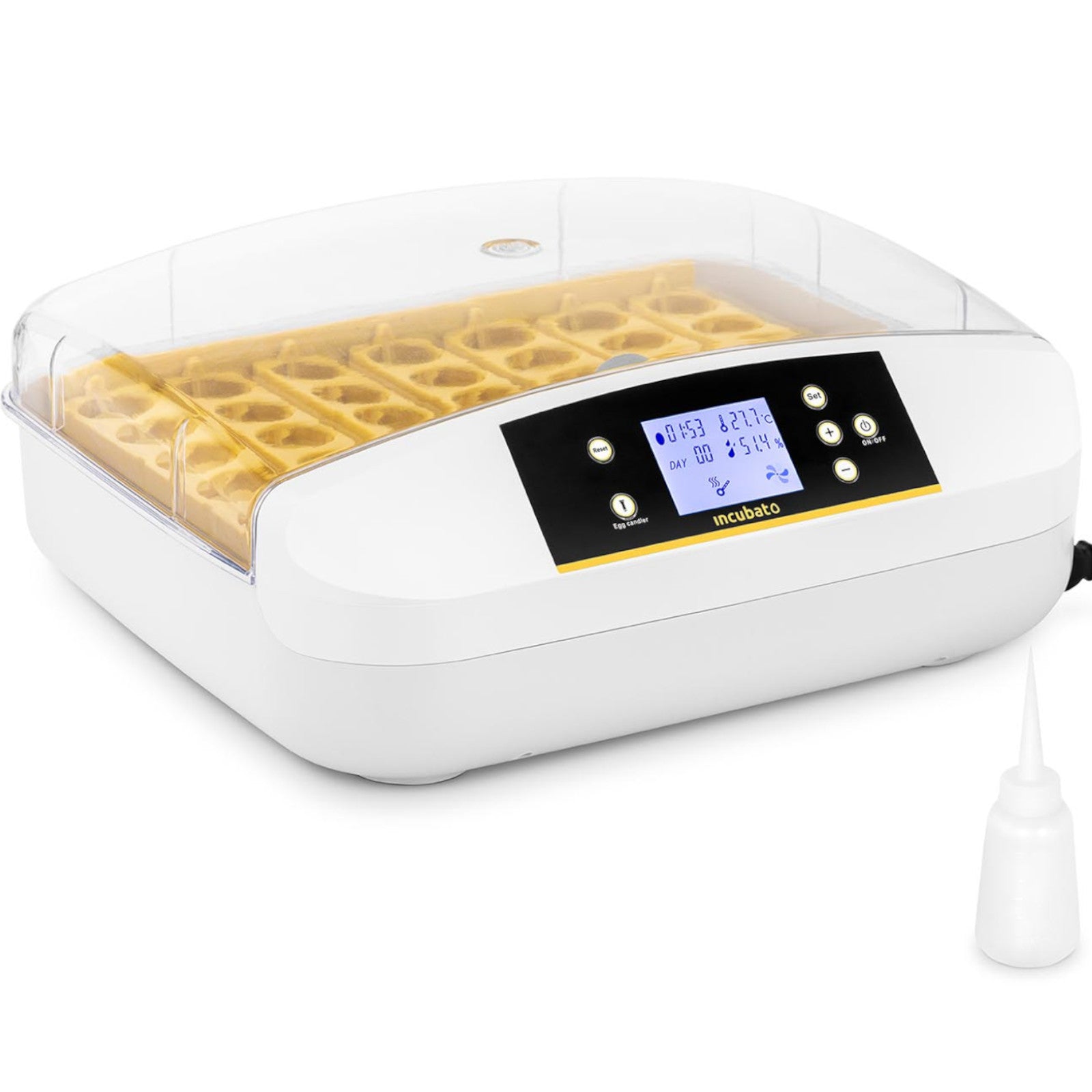 Egg Incubators – Incubator hatcher for 42 chicken eggs 90 - Carlat