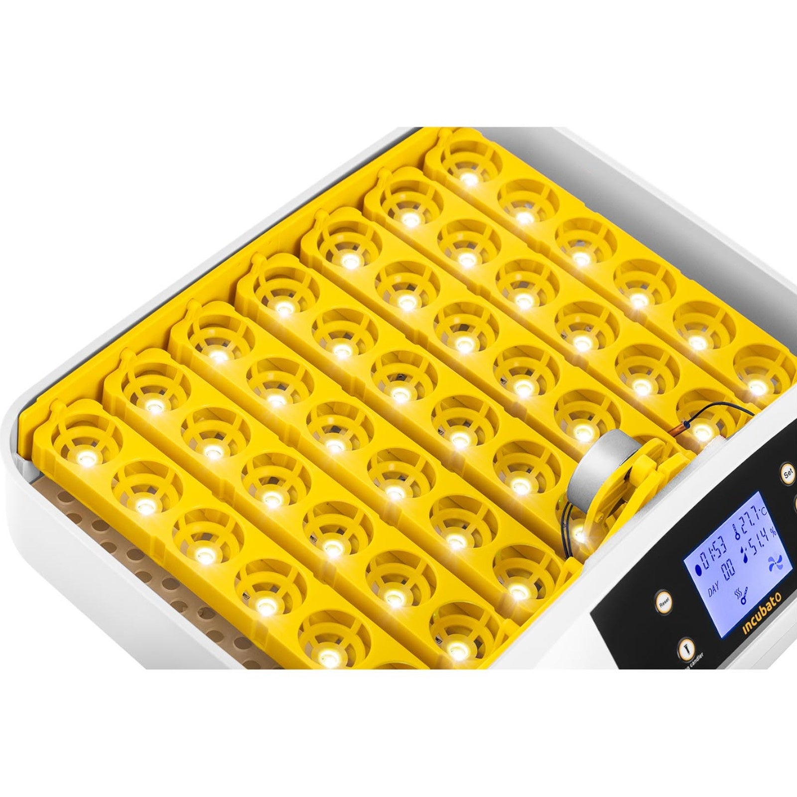 Egg Incubators – Incubator hatcher for 42 chicken eggs 90 - Carlat