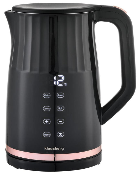 Electric – Electric kettle, with LED display, 1.7 L, Klausberg, KB-7896 - Carlat
