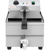 Electric Fryer with drain tap 230 V 3200 W 13 l - Carlat