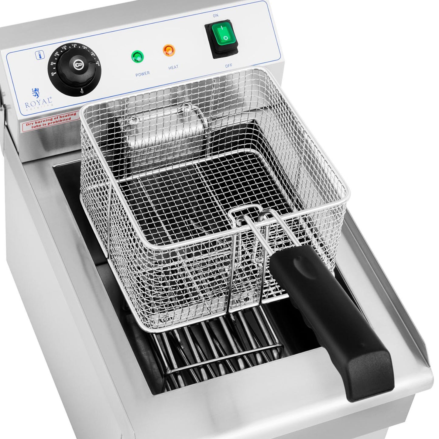 Electric Fryer with drain tap 230 V 3200 W 13 l - Carlat
