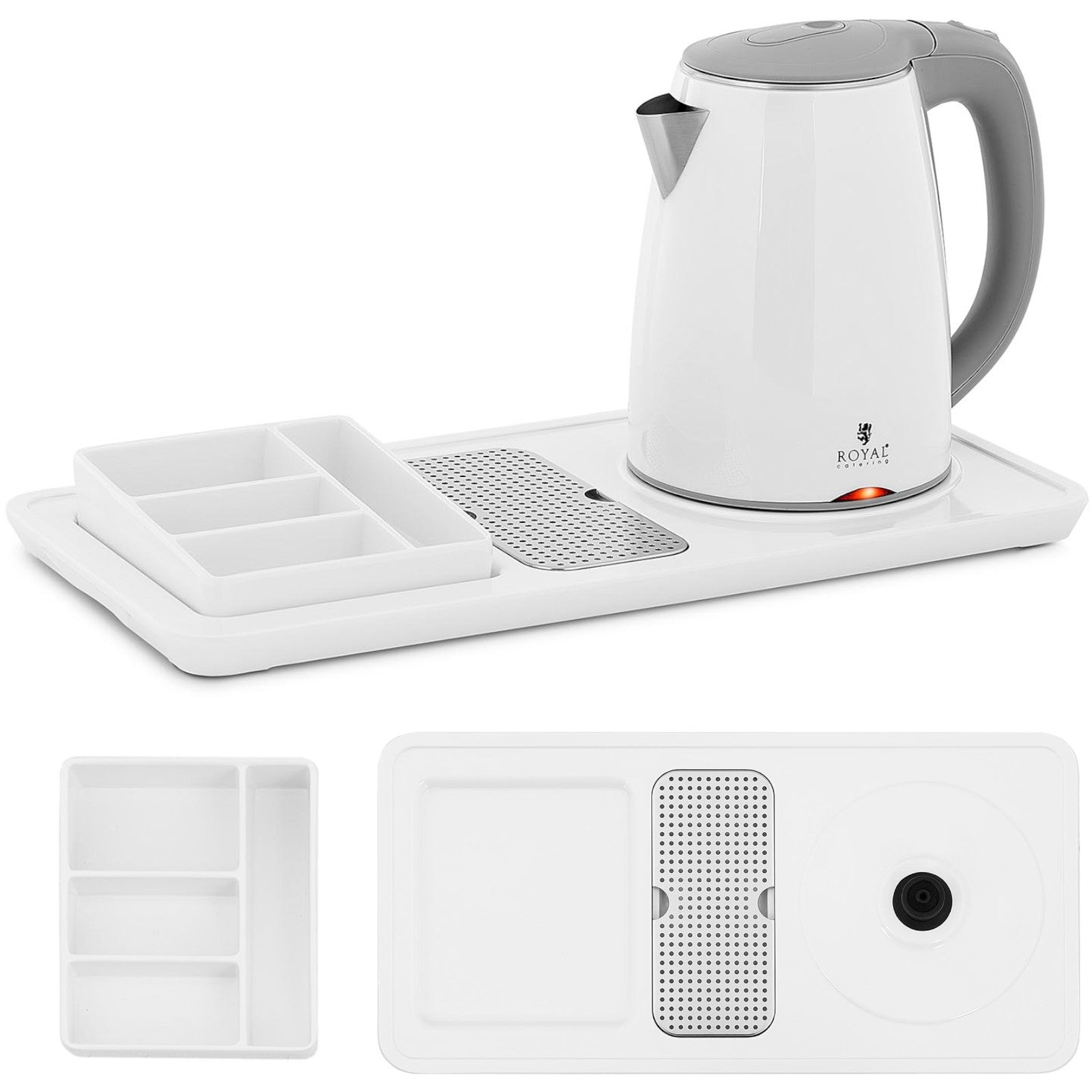 Electric Kettles – Hotel welcome set, electric kettle with tray, - Carlat