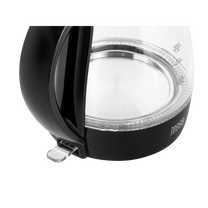 Teesa Electric – TEESA Electric Kettle, Glass, 1630 W, Black, 1 L – image 3