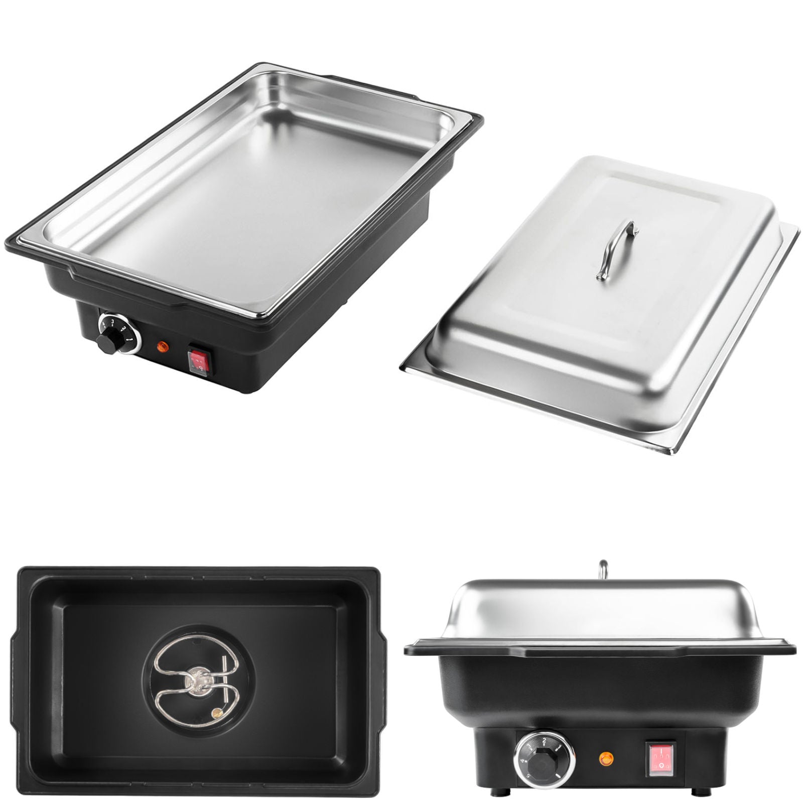 Electric food warmer GN 1/1 Royal Catering RCCD-1/1-100-KS-E - Carlat