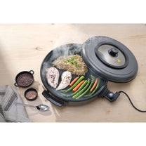 Electric frying and baking pan 55cm 1600W - Hendi 239605 - Carlat