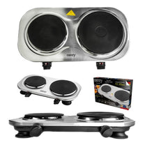 Electric, gas, induction, and microwave – CR 6511 Two-burner electric stove - Carlat