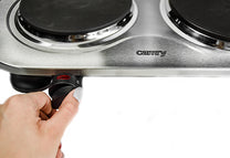 Electric, gas, induction, and microwave – CR 6511 Two-burner electric stove - Carlat