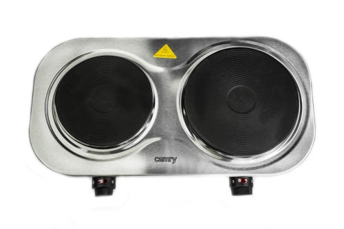Electric, gas, induction, and microwave – CR 6511 Two-burner electric stove - Carlat