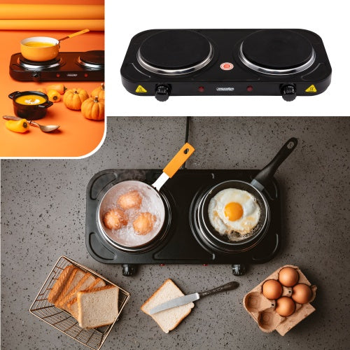 Electric, gas, induction, and microwave – MS 6509 Two-burner Electric Stove - Carlat
