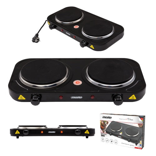 Electric, gas, induction, and microwave – MS 6509 Two-burner Electric Stove - Carlat