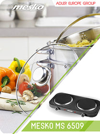 Electric, gas, induction, and microwave – MS 6509 Two-burner Electric Stove - Carlat