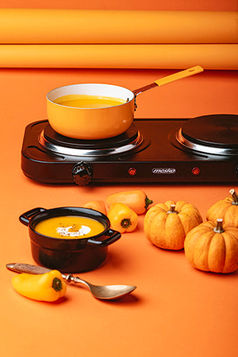 Electric, gas, induction, and microwave – MS 6509 Two-burner Electric Stove - Carlat