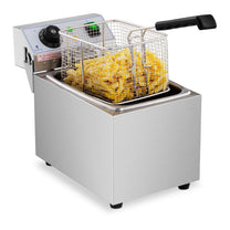Electric gastronomy hot fryer 230 V 3200W 8 L - Carlat